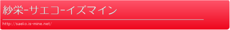 紗栄-サエコ-イズマイン